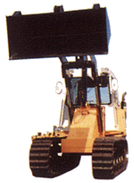 Alltrack shovel loader
